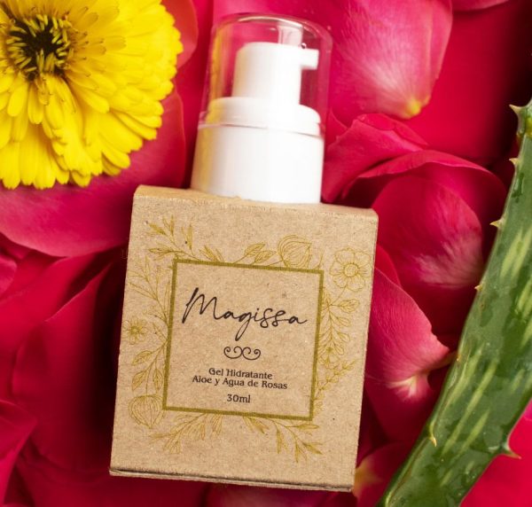 Gel de Aloe Vera y Agua de Rosas 30 ml - Imagen 4