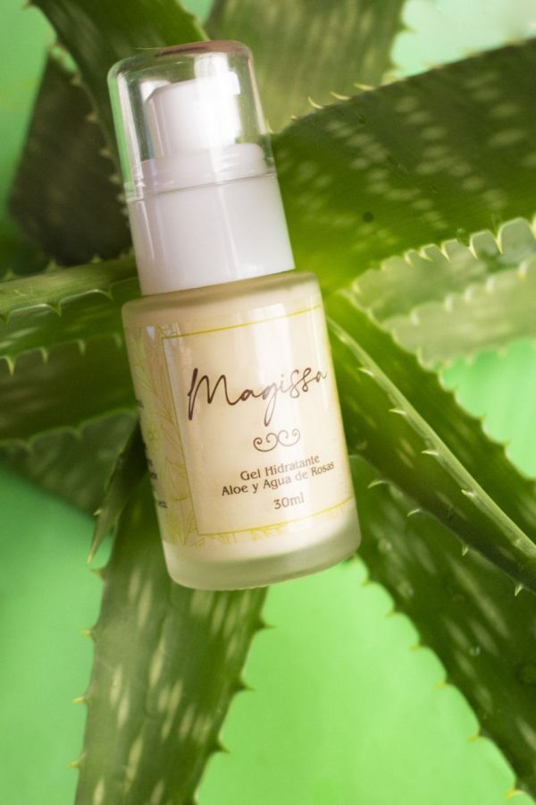 Gel de Aloe Vera y Agua de Rosas 30 ml - Imagen 3